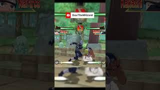 Naruto Vs Kakashi in Naruto: Clash of Ninja