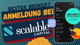 Anmeldung bei Scalable Capital - Die Trade Republic Alternative? | Broker