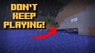 GIVE UP If Your World Generates Like This! Minecraft Creepypasta