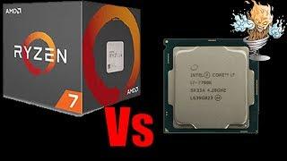 Intel i7 7700k Vs AMD Ryzen 7 1800X - Personal Opinion