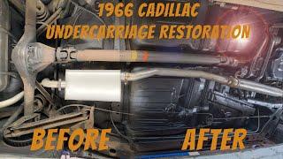 1966 Cadillac Undercarriage Clean Up - Rust Removal - 4k HDR_NAR