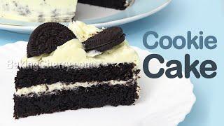 EGG-FREE CHOCOLATE COOKIE CAKE | Baking Cherry