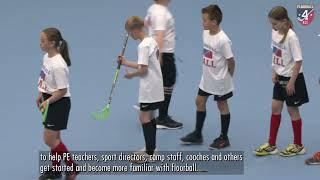 Floorball 4 All - Introduction to Floorball Fundamentals & Drills videos