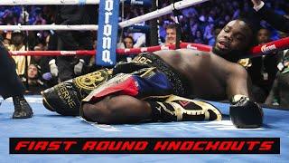 Best First Round Knockouts in Boxing