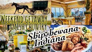 Travel Vlog \\ Weekend Getaway in Shipshewana, Indiana \\ Amish Country!