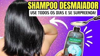 SHAMPOO DESMAIADOR com Efeito de BRILHO EXTREMO Salva Qualquer Cabelo Ressecado!