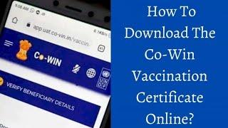 How To Download COVID19 Vaccination Certificate | CoWIN Certificate | Mobile I PC / Laptop I Tech