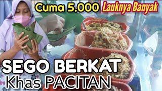 Sarapan Nasi Berkat Khas Pacitan Cuma 5.000 Menunya Komplit