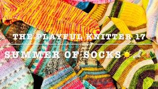 The Playful Knitter 17 - Summer of Socks️️