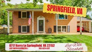 8717 Kerry Ln Springfield, VA 22152 | LIST WITH ELIZABETH®