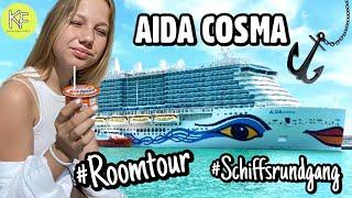 UNSER URLAUB AUF DER AIDA COSMA   ROOMTOUR & SCHIFFSRUNDGANG | KLEINE FAMILIENWELT