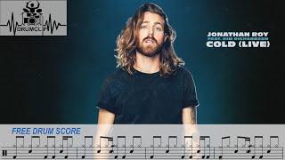 Jonathan Roy ft. Kim Richardson (Chris Stapleton Cover) - Cold (Drum Score)