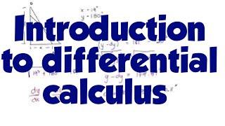 Introduction to differential calculus - - TAGALOG