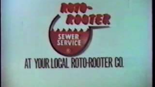 1960s Roto-Rooter Plumbing & Drain Services Commercial (The Helpless Housewife)