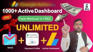 How to Make Unlimited Gmail Accounts for AdSense Active Dashboard