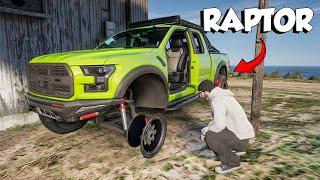 I Restored Abandoned Ford Raptor in GTA 5 RP