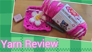 Shocking Review of Red Heart Flower Power yarn