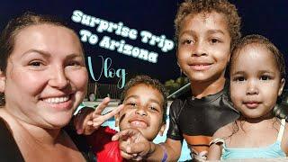 Surprise Trip To Arizona Great Wolf Lodge | VLOG