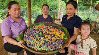 Lý Thị Ca Came To Visit and Together They Made Floating Cake Go To The Market Sell - Lý Phúc An