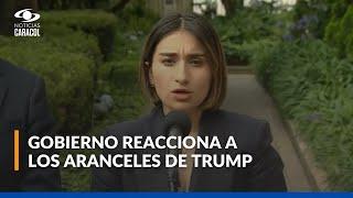 Aranceles de Donald Trump: Cancillería de Colombia le responde a Estados Unidos