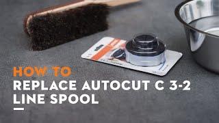 STIHL mowing head AutoCut C 3-2: replacing the line spool