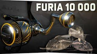 Beluga Furia 10000 ловля Осётров • Русская Рыбалка 4