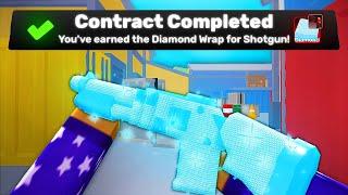 I Unlocked THE DIAMOND SHOTGUN and THIS HAPPENED... (Roblox Rivals)