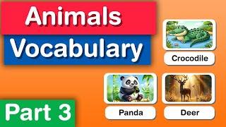 10 Essential Animal Words in English: Part 3 | Basic Vocabulary 
