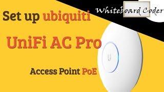 Set up Ubuiquiti UniFi AC Pro Access Point PoE