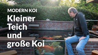 Olafs selbstgebauter 20.000 Liter Teich | Modern Koi Blog #6755