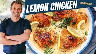 Delicious Provence-Style Garlic Lemon Chicken Recipe