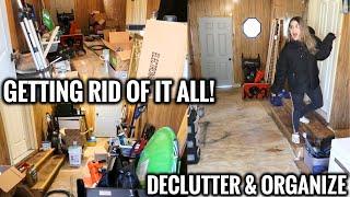 EXTREME DECLUTTER & ORGANIZE! It's all going! SUPER Satisfying Transformation!