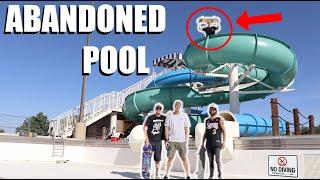 Skateboarding an ABANDONED POOL!