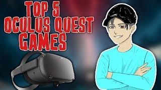 TOP 5 OCULUS QUEST GAMES! - Bloonix