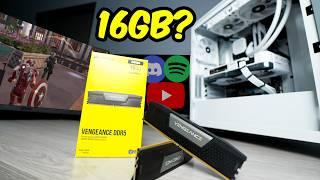 Prepare to Be SHOCKED by This 16gb vs 32gb Ram Test!