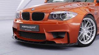 Front Splitter for BMW 1er E82 M CoupéㅣCSL471ㅣ@csr-automotive