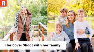 Behind the Scenes on Anna Daly's photoshoot with her family | RSVP Magazine