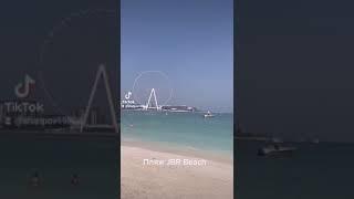 Dubai. JBR beach. Very cool!