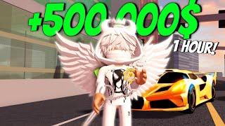 Making 500K CASH in 1 HOUR while BOUNTY HUNTING in Roblox Jailbreak