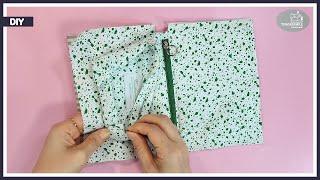 How to make a zipper pouch with 3 pockets in one zipper