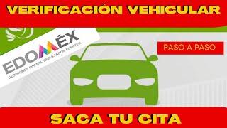 CITA VERIFICACIÓN VEHICULAR ESTADO DE MÉXICO | TRÁMITES ELECTRÓNICOS | MEDIO AMBIENTE