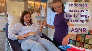 ASMR Abdominal Massage & Kinesiology Food Tests @AprilRealPersonASMR Unintentional ASMR