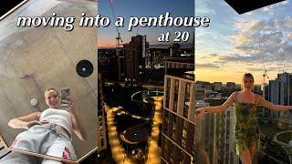 moving into a PENTHOUSE in London at 20