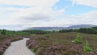 Outskirts of Aviemore town in Scotland