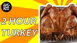 Fastest Way to Cook a Juicy Turkey with Crispy Skin (Spatchcocked Butterflied Turkey)