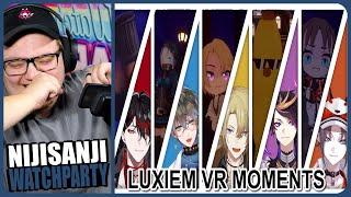 ITS THE LAW / Luxiem In VRchat (Funny Moments) NIJISANJI REACTION