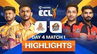 Anurag ki Lucknow ki Nawabi jeet padi Harsh ki Punjab par bhaari | ECLT10 Match 8 - Highlights