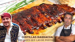 Las mejores Costillas en salsa barbacoa del mundo en colaboración con la cocina del pirata.