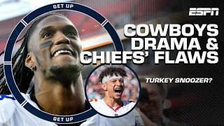 Giants vs. Cowboys a 'THANKSGIVING SNOOZER!' - Foxworth  + What's the Chiefs' FATAL FLAW? | Get Up