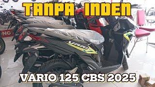 TANPA INDEN  VARIO 125 CBS TERBARU 2025 HITAM GLOSSY